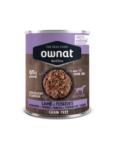 Ownat Cão Wetline Cordeiro com batata 395gr