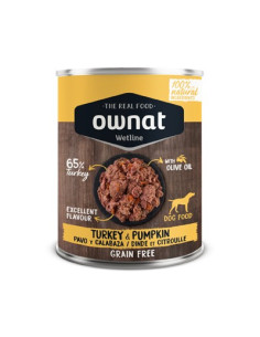 Ownat Cão Wetline Grain Free Perú com abóbora 395gr