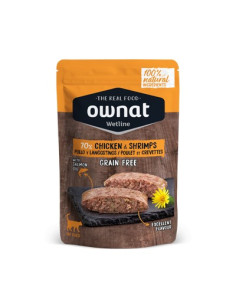 Ownat Gato Wetline Grain Free Frango com Camarão