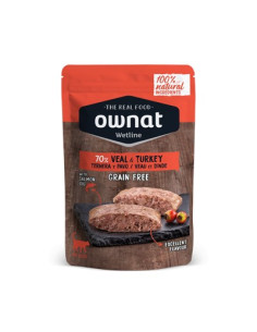 Ownat Gato Wetline Grain Free Vitela com Perú
