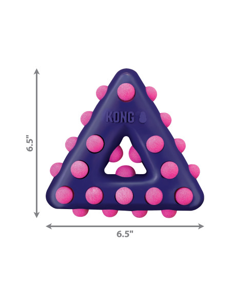 Brinquedo Kong Dotz Triangulo - Large 