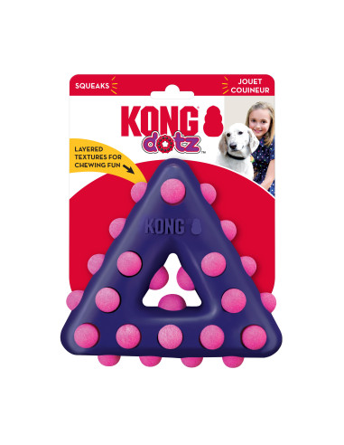 Brinquedo Kong Dotz Triangulo - Large 