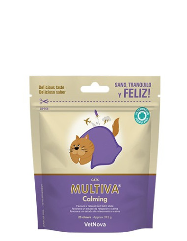 Multiva Suplemento Nutricional Anti-Stress Calming para Gatos 25chews