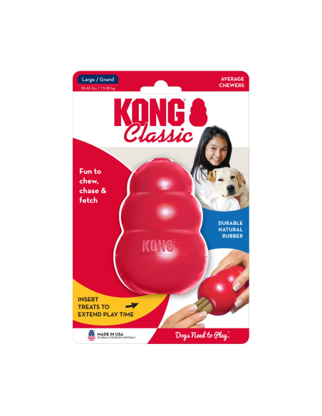 Brinquedo Kong Original - large 13-30 kg
