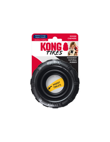 Brinquedo Kong Extreme Tyres -Medium/Large - dos 13 aos 30 kg (KT11E)