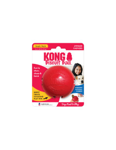 Brinquedo Kong Bola Biscoitos - Small (+ 9 kg)