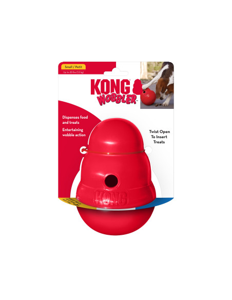 Brinquedo Kong Dispensador Guloseimas Wobbler Tamanho - S  (16 cm)