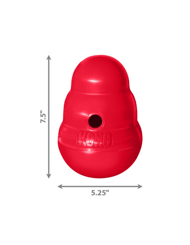 Brinquedo Kong Dispensador Guloseimas Wobbler Tamanho - L  (20 cm)