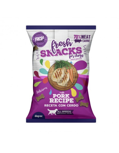 Fresh Snacks p/ cão com Porco 70gr