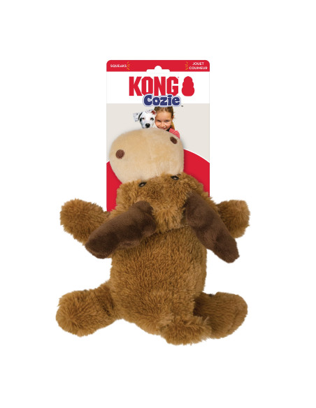 Brinquedo Kong Peluche Cozie Alce Marvin - XL (36 cm)