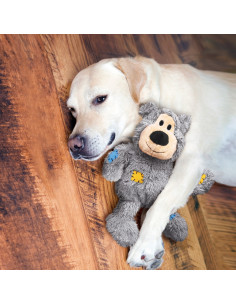 Brinquedo Kong Peluche Wild Knots Urso Dourado - M/L (28 cm) 2