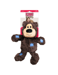 Brinquedo Kong Peluche Wild Knots Urso Castanho - XL (33,5 cm)