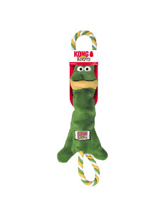 Brinquedo Kong Peluche Tugger Knots Sapo - Small/ Medium (26cm)