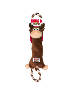 Brinquedo Kong Peluche Tugger Knots Alce - Medium/ Large (51cm)