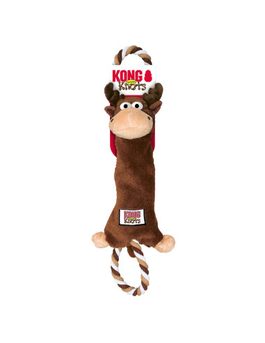 Brinquedo Kong Peluche Tugger Knots Alce - Medium/ Large (51cm)