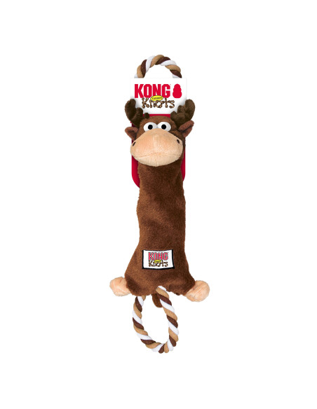 Brinquedo Kong Peluche Tugger Knots Alce - Medium/ Large (51cm)