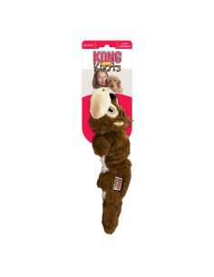 Brinquedo Kong Peluche Scrunch Knots Esquilo - Small/ Medium (26 cm)