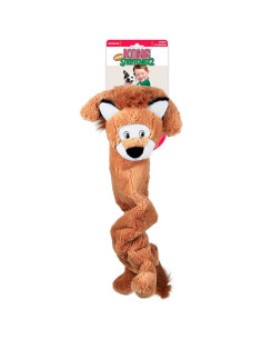 Brinquedo Kong Peluche Elástico Jumbo Stretchezz c/ som Leão - XL  (75 cm)