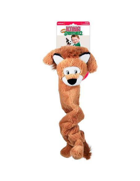 Brinquedo Kong Peluche Elástico Jumbo Stretchezz c/ som Leão - XL  (75 cm)
