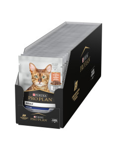 Purina Pro Plan Gatos Húmidos INDOOR com Salmão em Molho 2