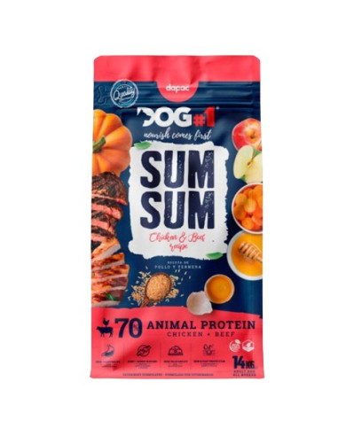Sum Sum Cão Adulto Frango e Vaca