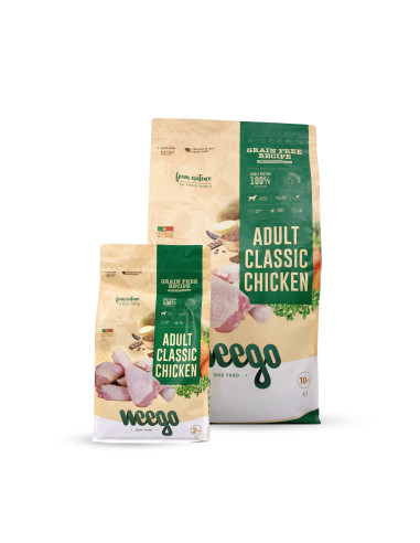 Weego Cão Adulto Grain Free Classic Frango