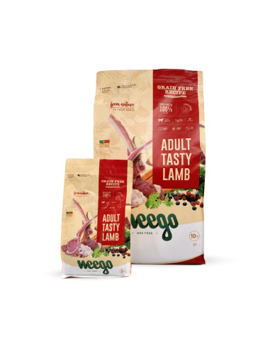 Weego Cão Adulto Grain Free Tasty Cordeiro