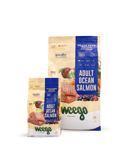 Weego Cão Adulto Grain Free Ocean Salmão