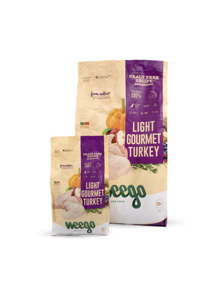 Weego Cão Senior e Light Grain Free Gourmet Peru