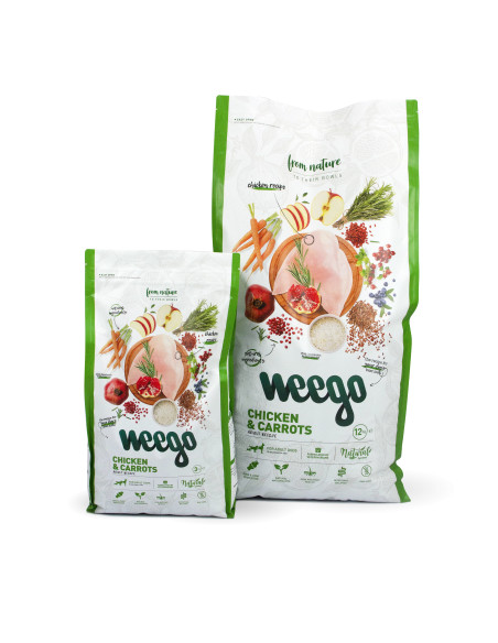 Weego Cão Adulto Frango e Cenoura