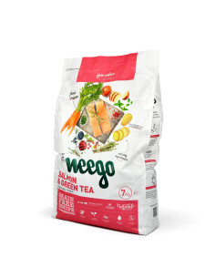 Weego Gato Adulto Esterilizado Salmão e Chá Verde