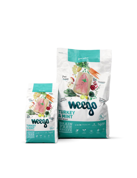 Weego Gato Senior e Light Esterilizado Perú e Menta