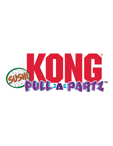 Brinquedo Kong Pull a Partz SUSHI com catnip (CPP9E)