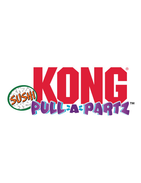 Brinquedo Kong Pull a Partz SUSHI com catnip (CPP9E)