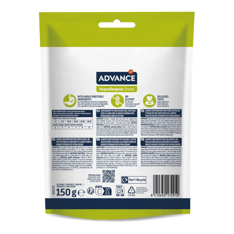 Advance Snacks Hypoallergenic 150Gr