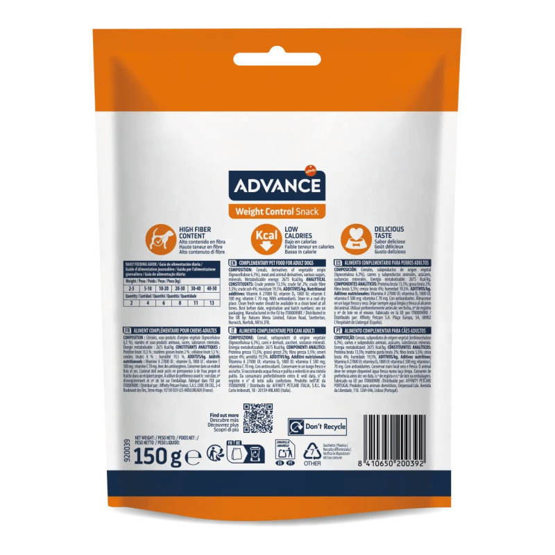 Advance Snacks Apettite Control 150Gr