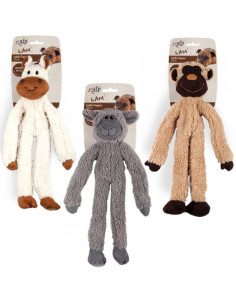 Brinquedo AFP Peluche p/ Cão c/ Corda Dental Burro (43 cm)
