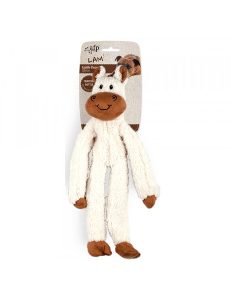 Brinquedo AFP Peluche p/ Cão c/ Corda Dental Burro (43 cm)