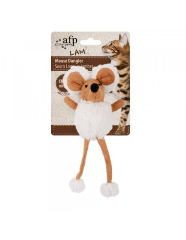 Brinquedo AFP Gato Mouse Dangler com catnip