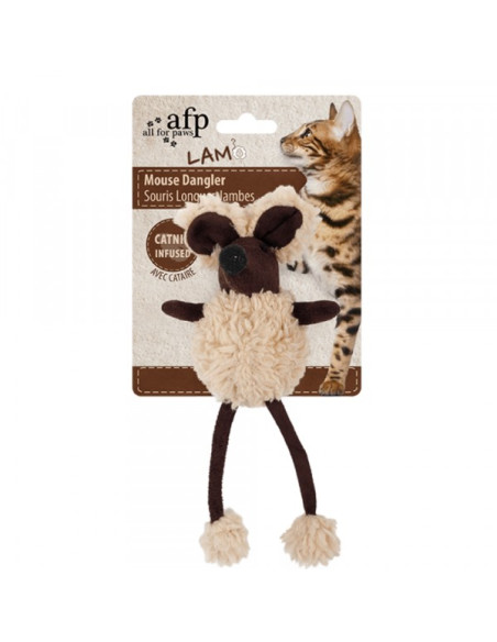 Brinquedo AFP Gato Mouse Dangler com catnip