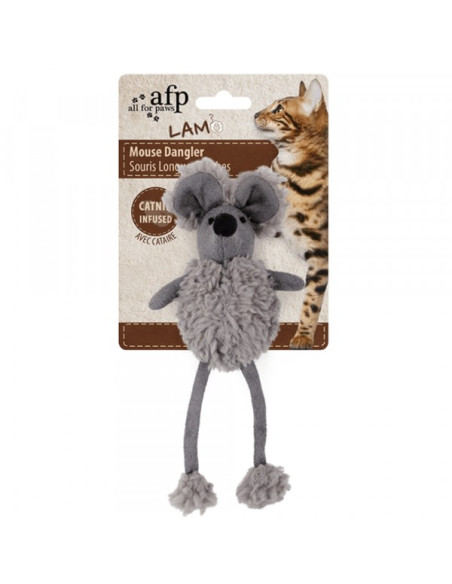 Brinquedo AFP Gato Mouse Dangler com catnip