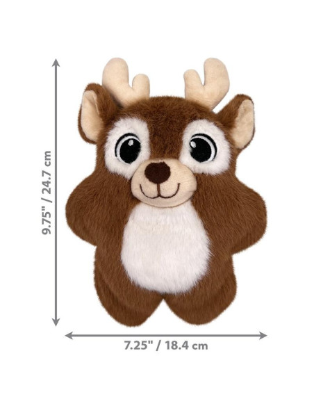 Brinquedo Kong Natal Peluche Snuzzles Rena - Medium (H24D115)
