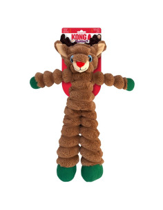 Brinquedo Kong Natal Peluche Shakers Crumples Rena - Xlarge (H24D188)