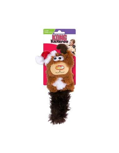Brinquedo Kong Natal Gato Kickeroo Rena (H24C146)