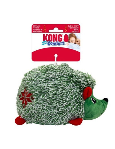 Brinquedo Kong Natal Peluche Comfort Hedgehug - Medium (H24D129)