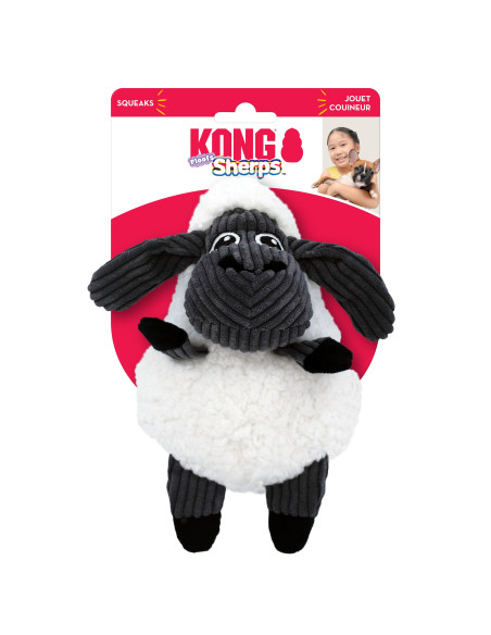Brinquedo KONG Sherps Floofs Ovelha - Medium (RSPF22E)