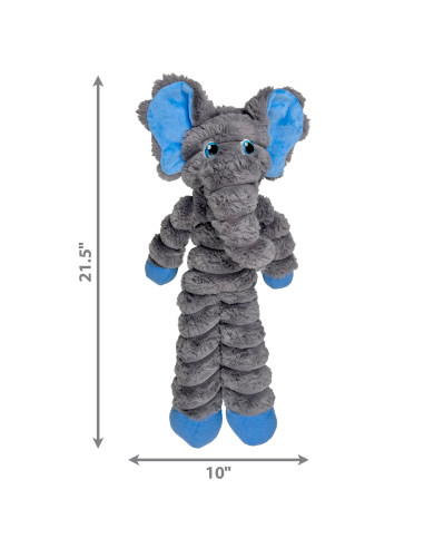 Brinquedo Kong Peluche Shakers Crumples Elefante - Xlarge (SHCX1E)