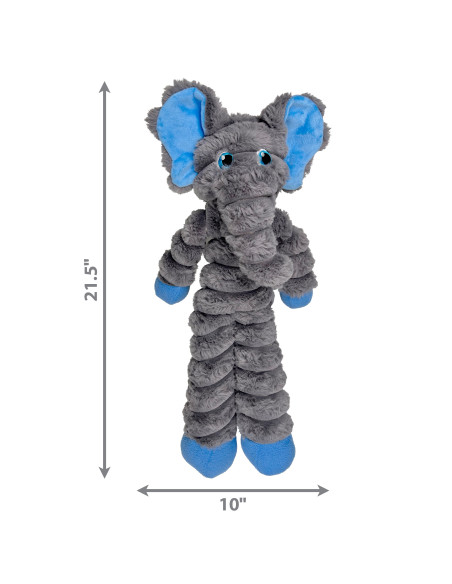 Brinquedo Kong Peluche Shakers Crumples Elefante - Xlarge (SHCX1E)