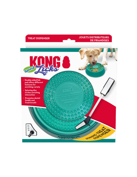 Tapete Giratório Kong Licks Spinz - Large (PLPS1E)