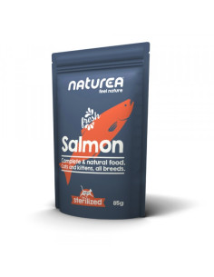 Naturea WetFoods Gato Esterilizado com Salmão 85gr